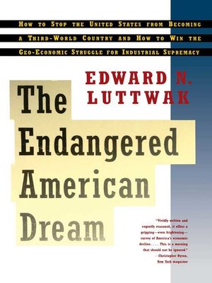 cover image of Endangered American Dream